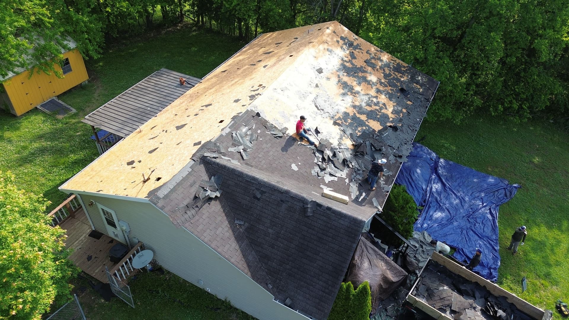 Gallery photos for Woodbury TN Roof Replacement with Tamko Titan XT Black Walnut Shingles: Image #5