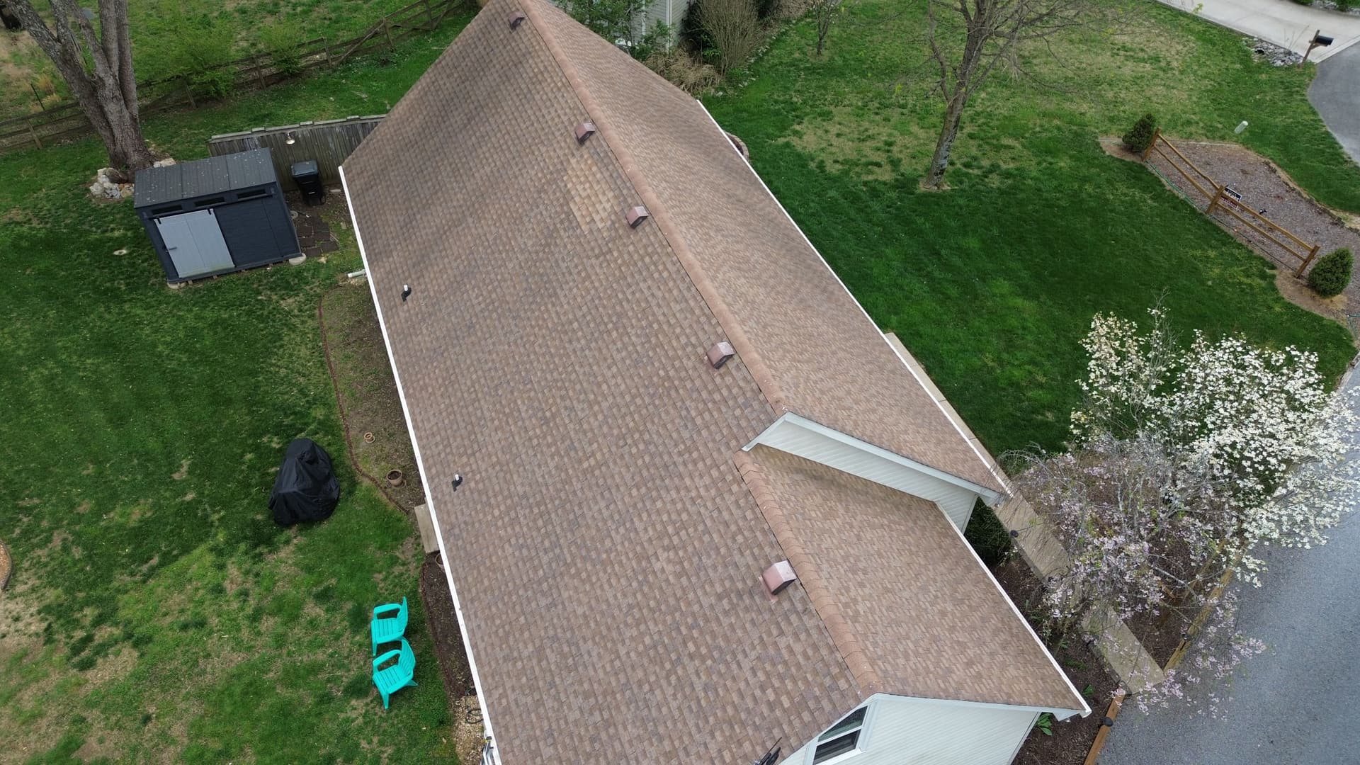 Gallery photos for Storm Damage Reroof in Murfreesboro with Tamko Titan XT: Image #3