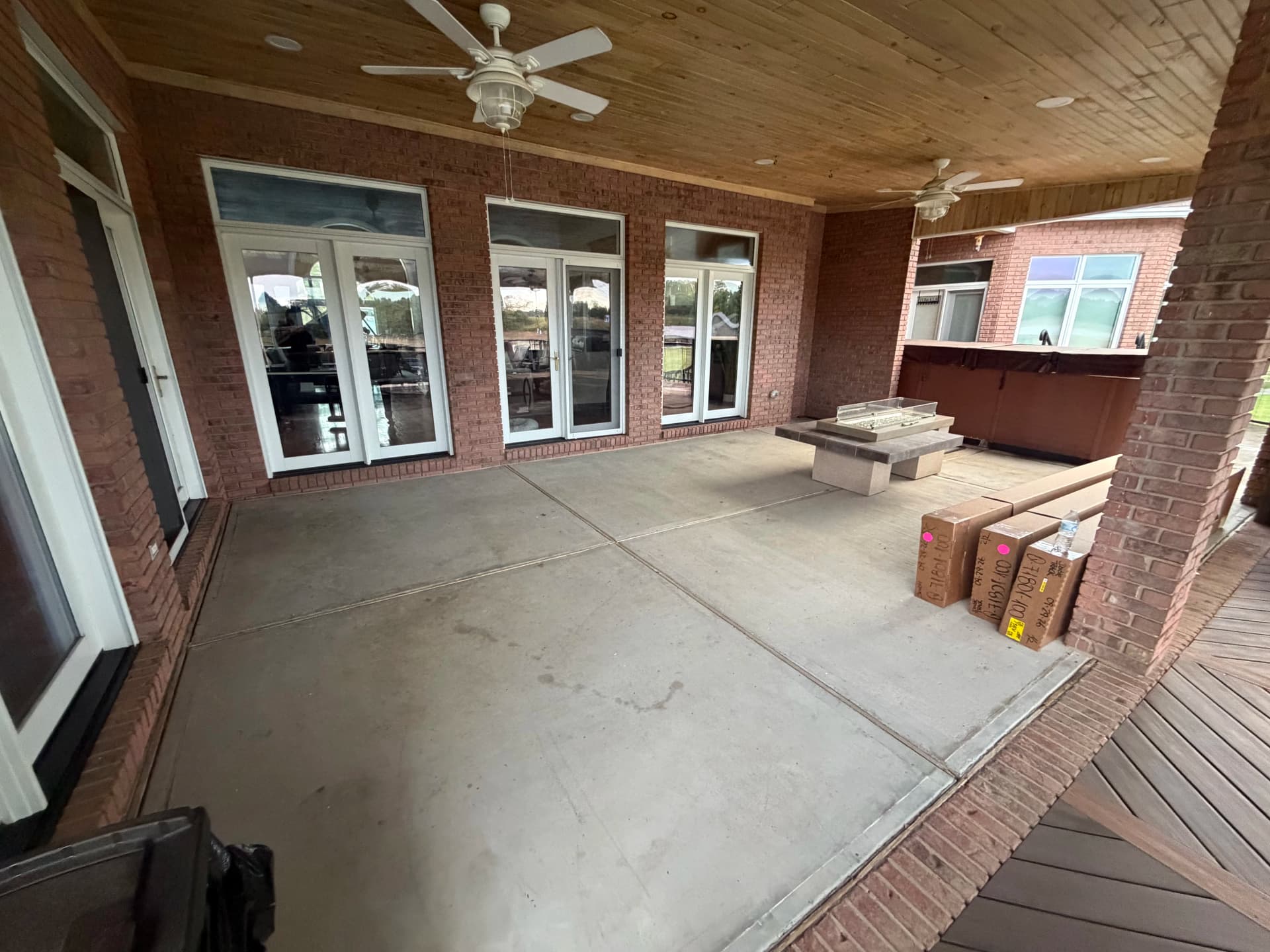 Gatlinburg Patio Overhaul Nearly Complete - Here's Where We're At image