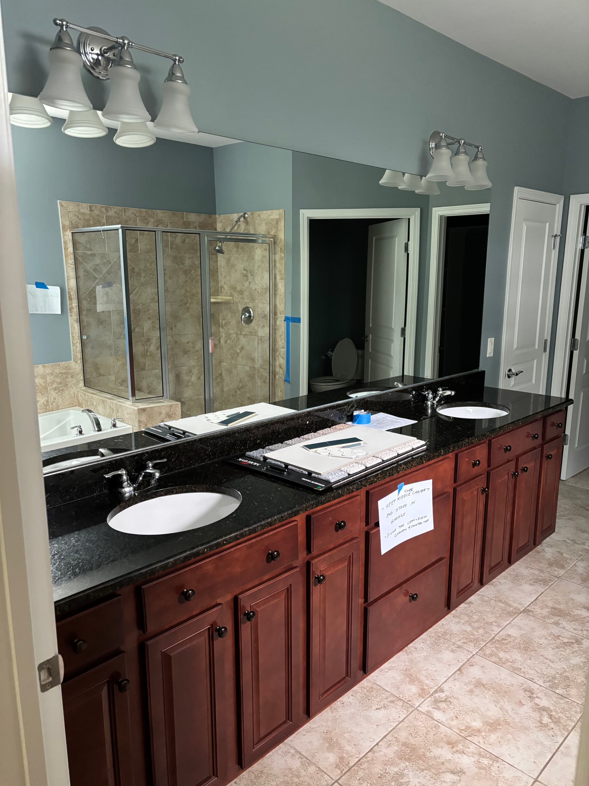 Gallery photos for Mount Juliet TN Bathroom Remodel with Lit Niche and Custom Shower: Image #1